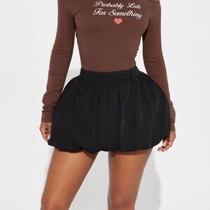 Black Women's Skirt